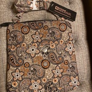 Stone Mountain crossbody, medium , black/gray/tan